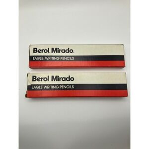 Vintage Berol Mirado Eagle Writing Pencils Medium‎ Soft 174-2 NOS 
18 Pencils
